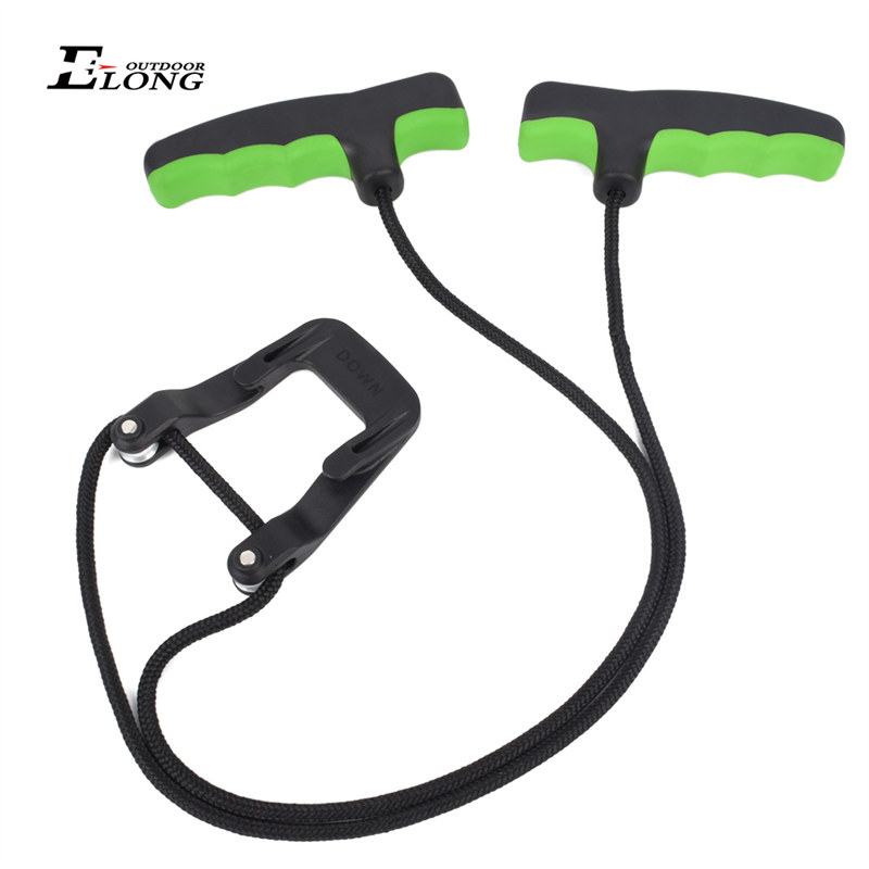 Nika Archery 454002-05 40 pulgadas Cuerdas Cuerdas Cuerdas Doble Manija Cuerdas Cuerda Cocker Aid Cartiendo Cadena Herramienta