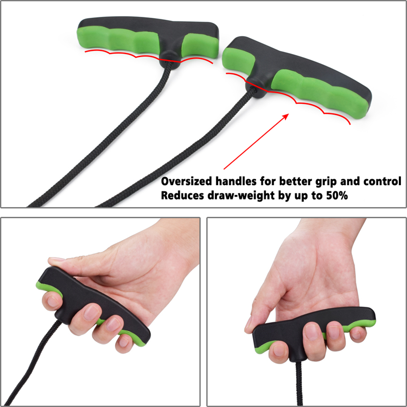 Nika Archery 454012 Cuerdas Cuerdas Cuerda Doble Manija para Arco Compuesto Arco Shooting Shoots Ballbows Cuerda Cocker Aid Carting String Herramienta