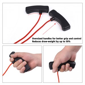 Nika Archery 454008 Cuerda de ballesto Dispositivo de Cobertura de Nylon Crossbow Cocker Cocker Aid Herramienta de cadena de Cartada