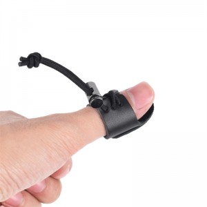 Elong al aire libre 421005 Guantes de disparo Guantes Tradicional Recurve Recurve Arco Shooting Ded Finger Protección