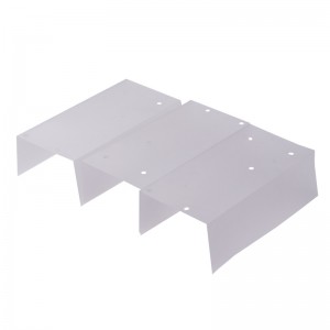 Fabricantes Suministre la hoja de aislamiento FR65, hoja aislante de PC resistente al desgaste, moldura de la junta de aislamiento ignífuga