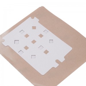 Papel de aislamiento de papel ignífugo de suministro ignífugo 5VA cubierto con papel ignífugo de 467 pegamento.