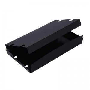 Gabinete de almacenamiento de energía Junta de aislamiento GE-EFR95 Hoja de aislamiento Llamada ignífuga PC Black PC Hoja de aislamiento puede ser de suministro