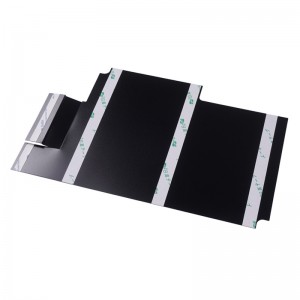 Flame retardante y resistente a la pC Hoja aislante de PC Negro 0.43mm Junta de aislamiento AUTOMÁTICO PIEZAS AUTOMÁTICAS Fácil plegado aislante Hoja de mylar