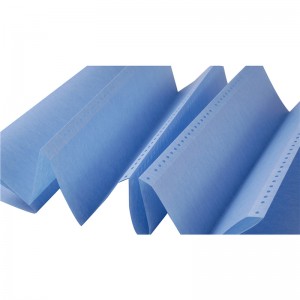 Papel de tarjeta de visita azul retardante de suministro de llama, papel de aislamiento DMD resistente a la temperatura doméstica, formación de papel de aislamiento de batería