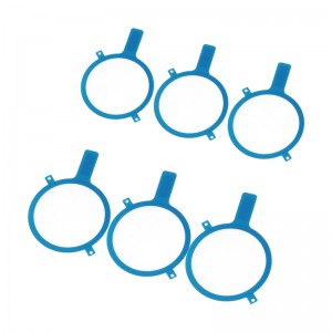 Suministros BOPU Película protectora de carga inalámbrica PVC Formación de película de protección de teléfono móvil azul Cojín de asiento Película protectora