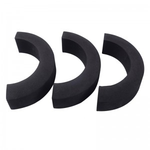 Material de amortiguador EVA heterosexual material ignífugonegro dongguan espuma eva heterosexual material material