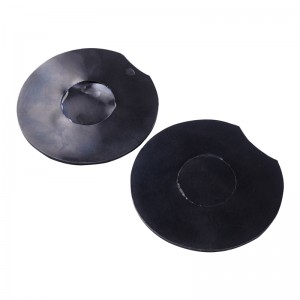 Suministro de pegamento extraíble ennegro, adhesivo de silicona simple y doble cara, soporte de teléfono móvil succión auxiliar pegamento extraíble