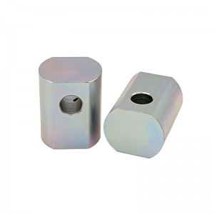 Sujetadores personalizados CNC galvanizando partes de giro