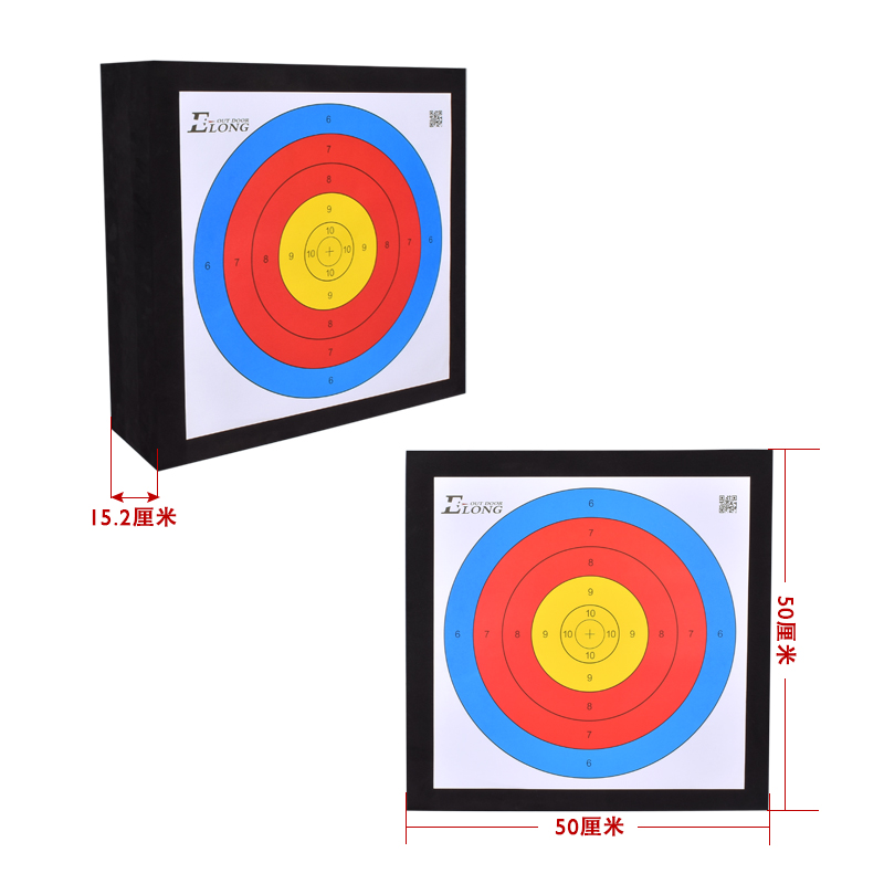 Elong al aire libre 410006 EVA Target Tiry Arrow Target Shooting Practice usando equipo