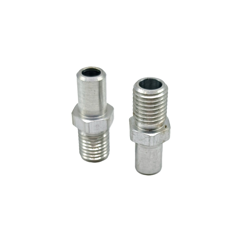 China Hexágono mecanizado torneado las piezas de CNC de acero de metal personalizado