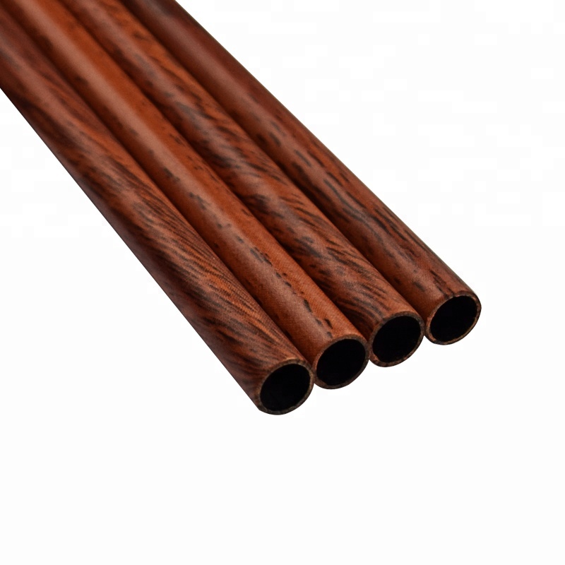 Elong flecha139030 rojo madera grano de madera arco de flecha de carbono tiro de arco tradicional