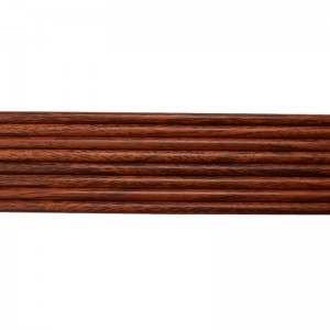 Elong flecha139030 rojo madera grano de madera arco de flecha de carbono tiro de arco tradicional
