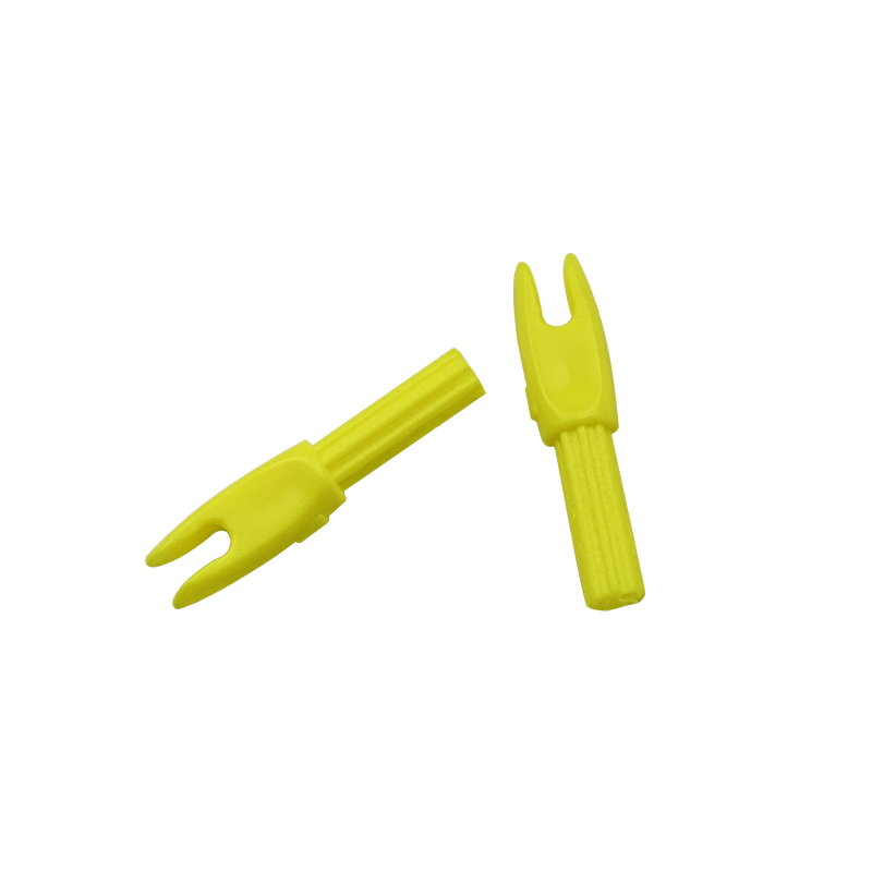 Nika Archery 14N808 Inserte la flecha de plástico Nock para el tiro de flechas de carbono con tiro con arco