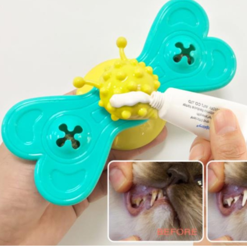 Gato Molino Molino Juguete Divertido Masaje Gato Rotatable Juguetes Con Catnip Ball Dientes Limpieza Productos para mascotas