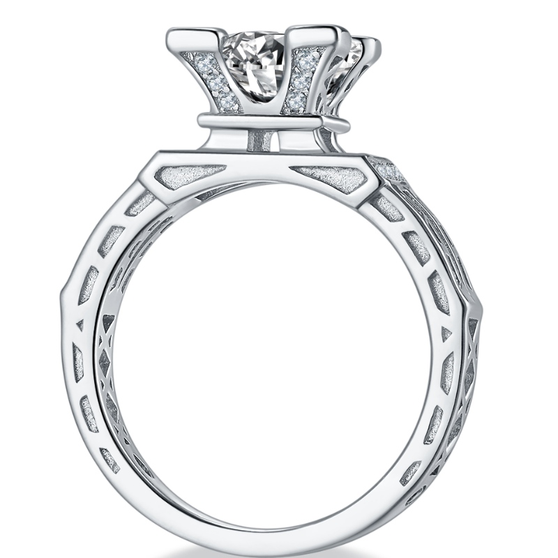 Joyería de Tuochen Fabricante profesional de plata esterlina 925 con 3A/5A/MOISSANITE PIEDRAS