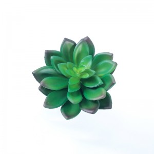 Mini plantas suculentas artificiales.