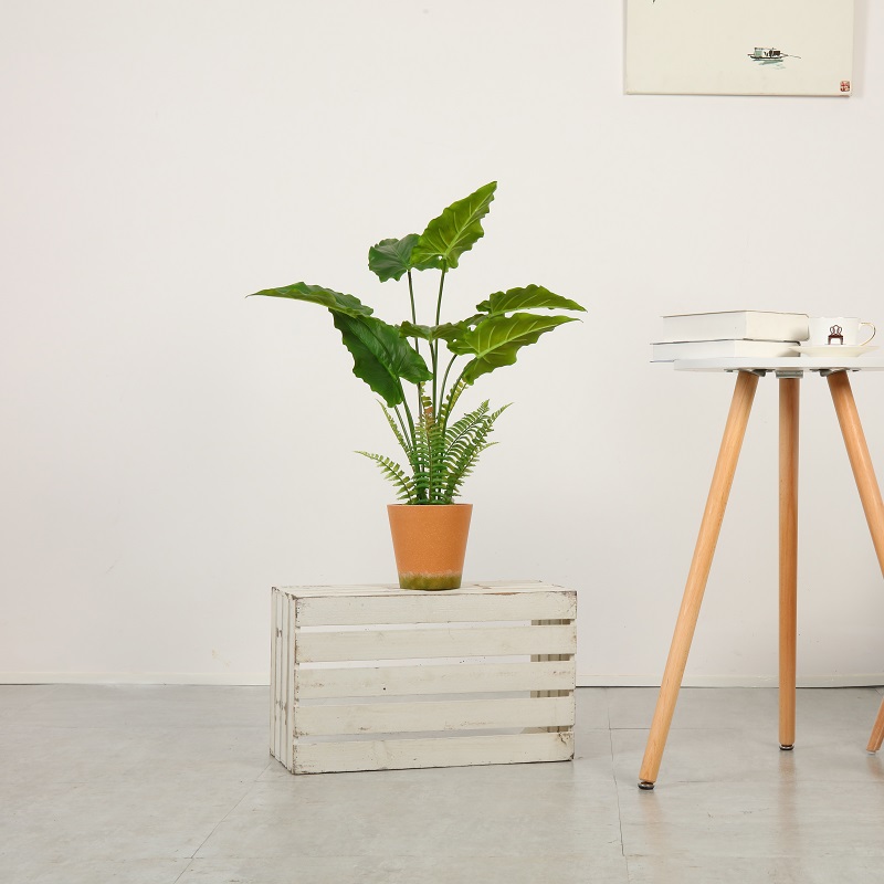 Planta artificial de alta calidad de estilo moderno en maceta para la venta