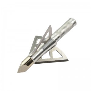 Nika Archery 15B023 3 Cuchillas fijas 100/125Grain Hunting Broadheads Archery Ballbow Bolt Caza