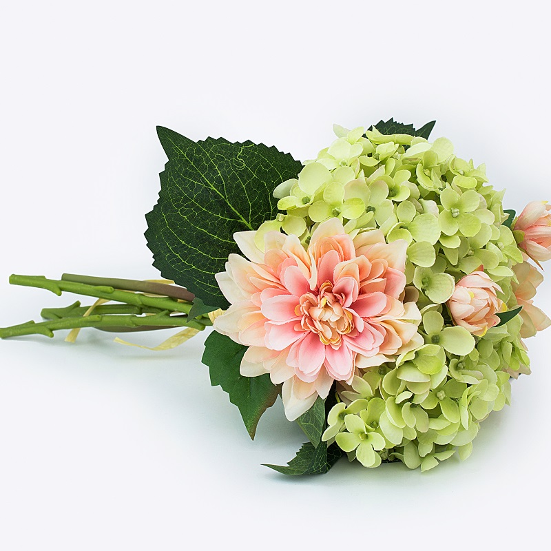 Venta caliente hermosa romántica mesa de boda decoración ramonupcial flor artificial flor