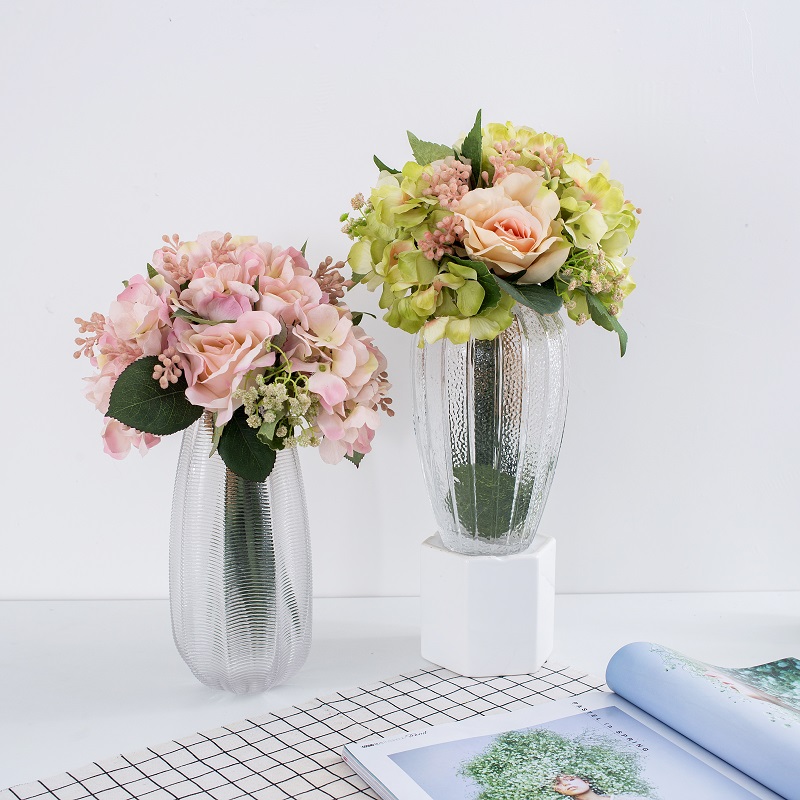 Fuente directa de fábrica Flor de seda artificial para la mesa de bodas Decorar