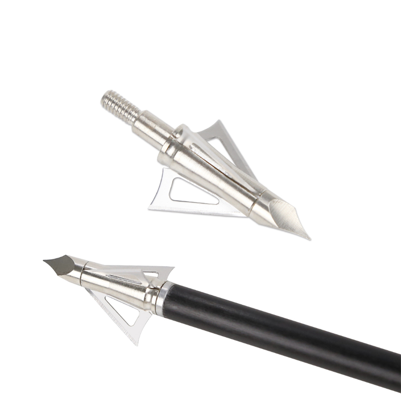 Nika Archery 15B027 3 Cuchillas fijas 150Grain Hunting Broadheads Archery Ballbow Bolt Hunting