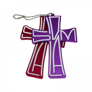 Etiqueta personalizada personalizada del ejército del ejército del ejército de metal religioso etiqueta de perro militar de aluminio anodizado