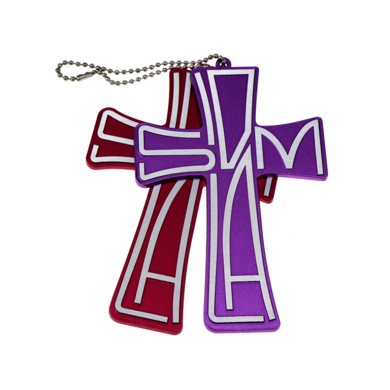 Etiqueta personalizada personalizada del ejército del ejército del ejército de metal religioso etiqueta de perro militar de aluminio anodizado