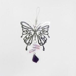 Llavero de metal logotipo personalizado creativo de dibujos animados llavero colgante