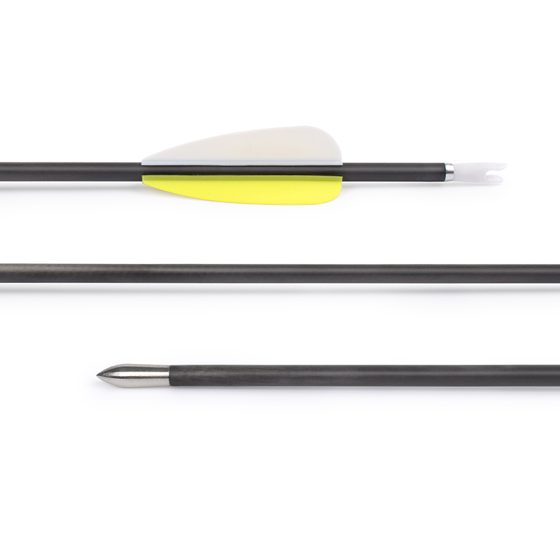 Elong al aire libre 121125 ID3.2mm flecha de carbono puro 32 \\ '\\' Archery Flechas de carbono para disparos y práctica objetivo