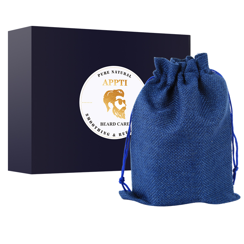 En stock Men \\ 's Productos para el cuidado de la piel Nutrientes puros Barba de cuidado de la barba Juego de crema de aceite de aceite de aceite