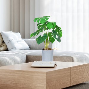 Fábrica suministra directamente la venta caliente artificial verde decorativo con una sensación de aspecto agradable y real.