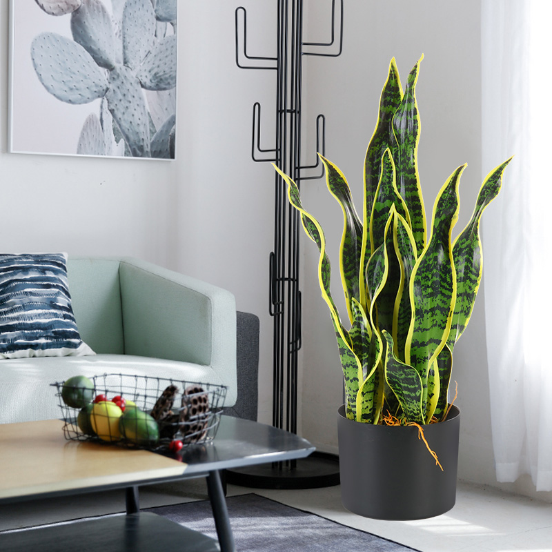 Decoración para el hogar de alta calidad Mejor casinatural Faux Pequeñas plantas verdes en macetas Bonsai artificiales para interiores al aire libre