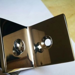 90 grados de ducha cuarto de baño puerta de vidrio puerta cuadrada