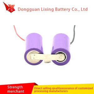 Batería de litio de taza oscilante 18350 7.4V batería recargable 800mAh Batería especial para productos electrónicos