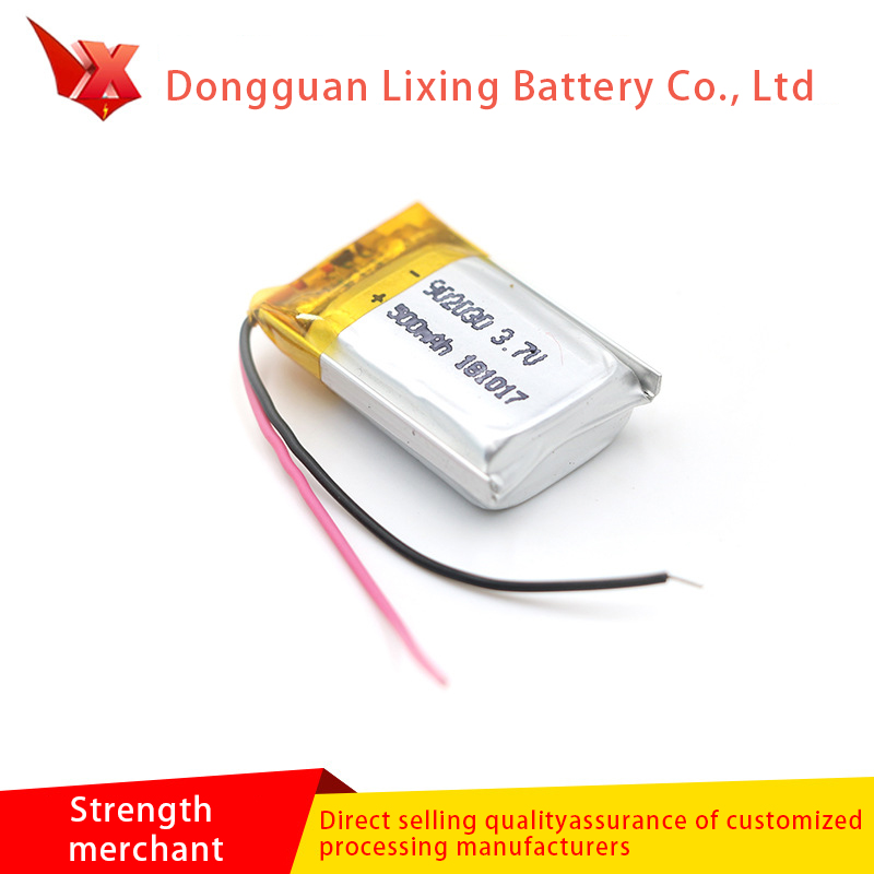 Informe de ventas directas del fabricante con batería de litio CB 902030 Protección ambiental Batería de litio Capacidad grande 500mAh Polímero Batería