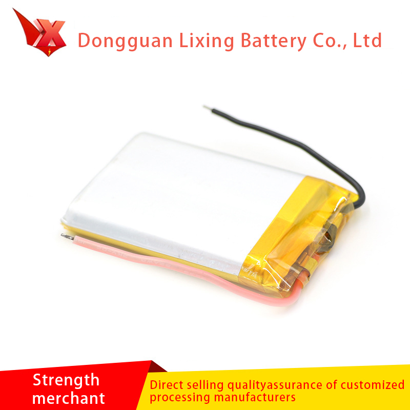 Batería de litio de venta directa de fábrica 804060-2500MAH3 7V Batería de batería de paquete suave recargable electrónica batería de litio
