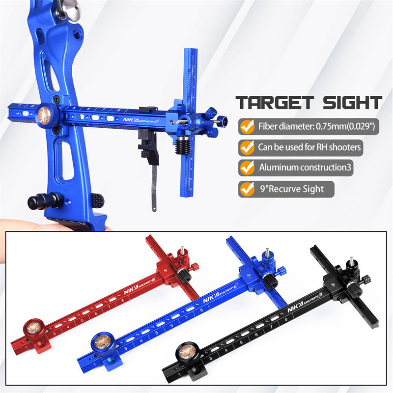 Elongarrow 260007 Tiro con arco Recurve Bow Target Shooting Material de aluminio Recurve Shower