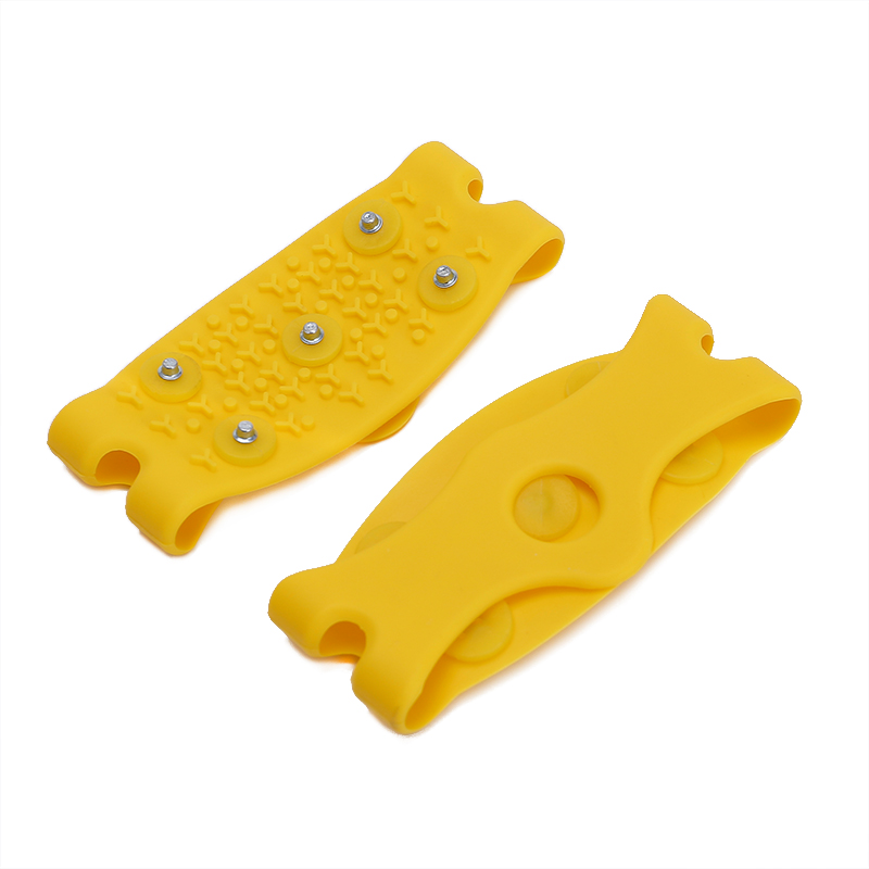 5-Snow Snow Hielo Garra de Hielo Escalada Anti Slip Spikes Grips Crampon Class para zapatos de arranque