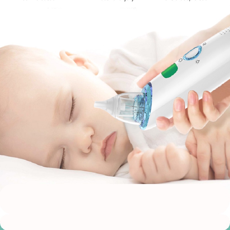 Aspiradornasal del bebé Aspiradornasal infantil Cleaner denariz eléctrica Equipo de sniffling