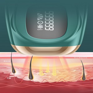 Dispositivo de depilación Portátil de depilación láser IPL IPL EPLIATOR PERMANENTE CASA PERMANENTE PISO DE PELO DE PELO