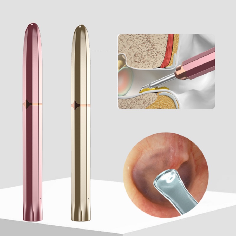 1080p OtoScope Ear Wax Removedor de cera Cámara inalámbrica Oído Endoscopio Cuchara de la cuchara Limpieza