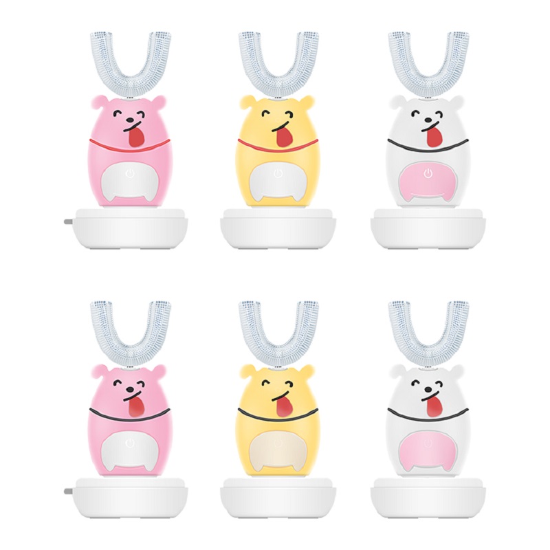 Safe Ultrasonic Silicone Kids \\ 'Electric Dientes Cepillos de Dientes Cepillo de música con diversión
