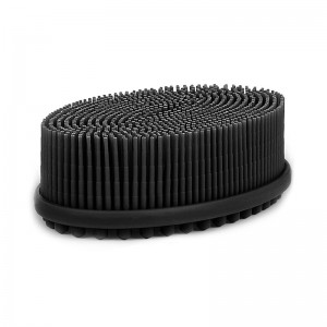 Scrubber de silicona exfoliante, cepillo de baño