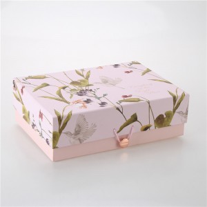 Caja de regalo de papel de cartón de alta calidad