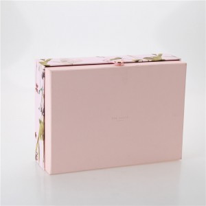 Caja de regalo de papel de cartón de alta calidad
