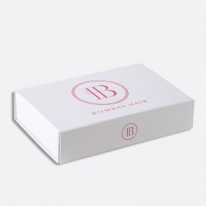 Hecho de caja de regalo de papel de cartón de alta calidad.