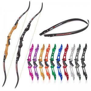 Nika Archery ET-8 RH ILF N3 Limbias de Carbono 68 pulgadas Arco Recurve de tiro con arco