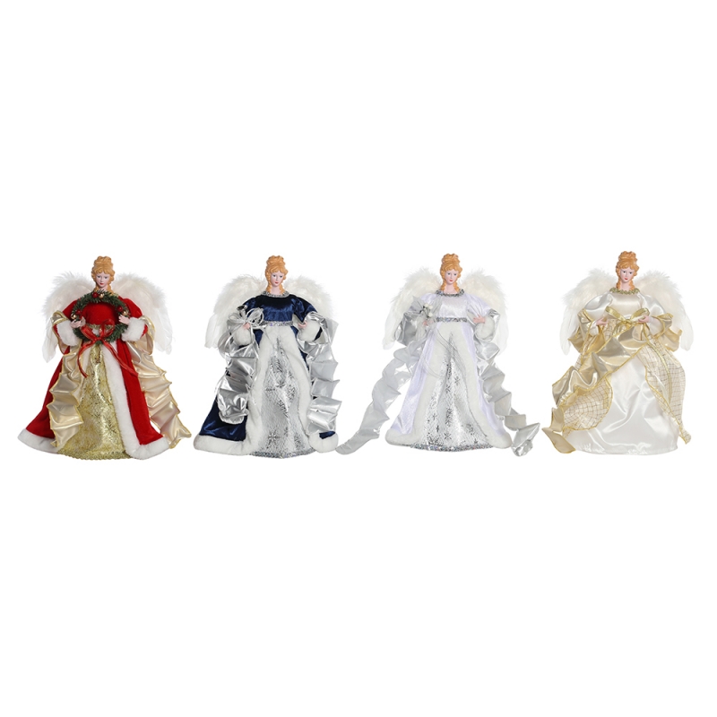 23 ~ 40 cm Navidad Ángel Adornos Decoraciones Árbol Top Mano Hecho A Mano Figuras Colección Muñeca Muñeca Festival de Navidad Navidad Vacaciones de Navidad