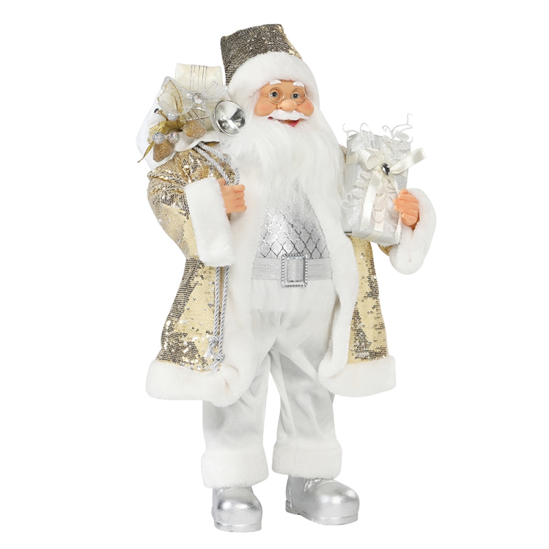 30 ~ 110 cm Navidad Santa Claus Ornamento Deluxe Decoración Festival Festival Estatuilla Colección Tradicional Navidad